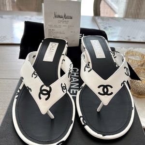 Chanel sandals, bought at Neiman’s